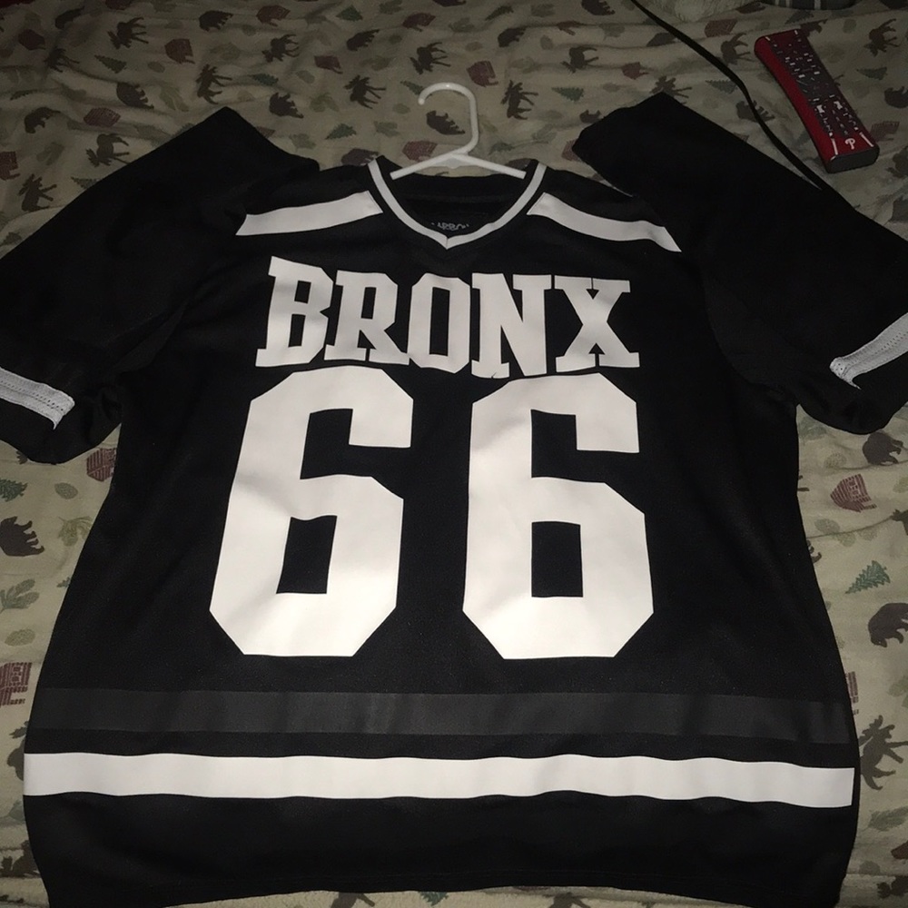 Carbon long sleeve hockey jersey/ Black & white